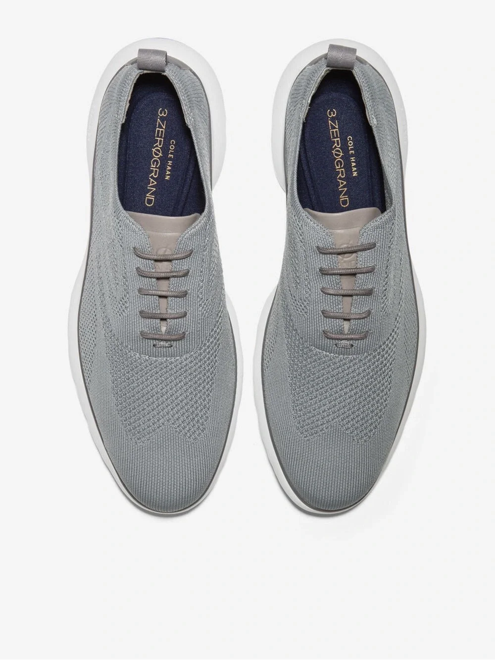 Cole Haan 3.ZERØGRAND Knit Sneaker — Light Gray